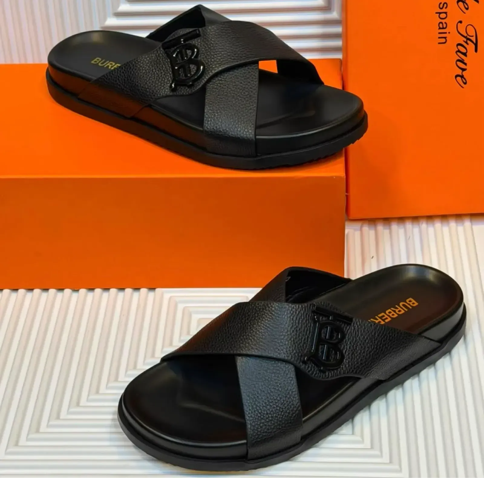 Main Photo - Marketplace | Make Classic Slippers, Damas, Yaoundé, Cameroon | Clothing, Shoes, & Others  > Men's shoes