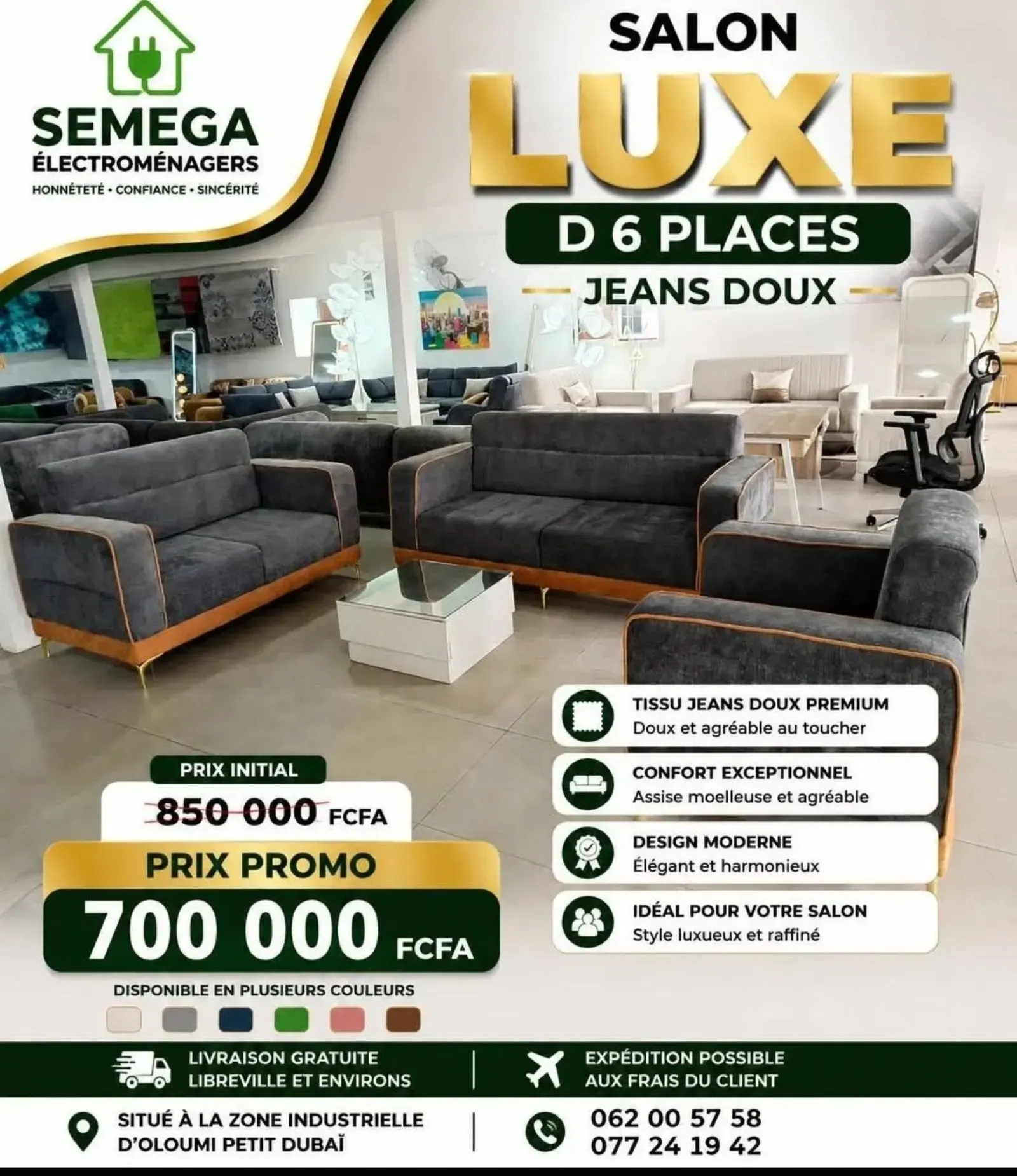 Main Photo - Marketplace | Semega Electromenagers, Oloumi, Libreville, Gabon | Electronics & Media  > Other Electronics & Media