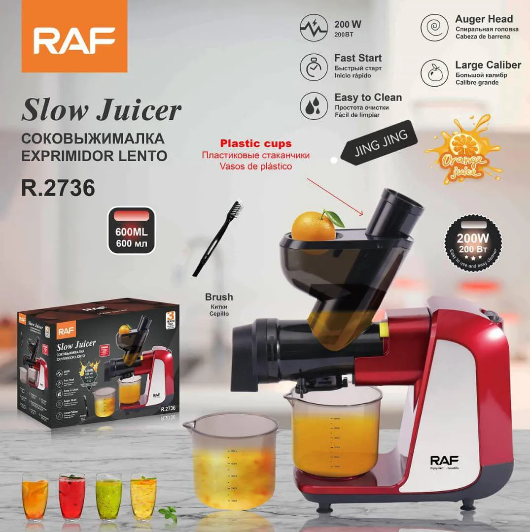 Gallery Photo 2 - Marketplace | Raf Slow Juicer – Fresh Juice Made Easy! 🍊, Sandpit, Buea, Cameroon | Home, Food & Garden 