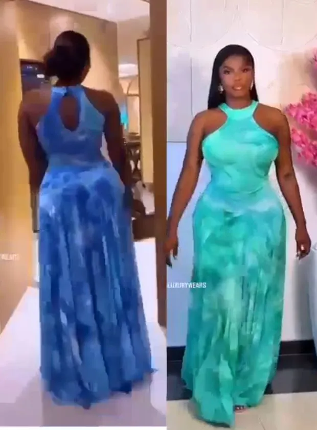 Gallery Photo 1 - Marketplace | Elegant Floral Maxi Dress – Bloom With Confidence 🌸, Bonduma, Buea, Cameroon | Clothing, Shoes, & Others  > Women's clothing