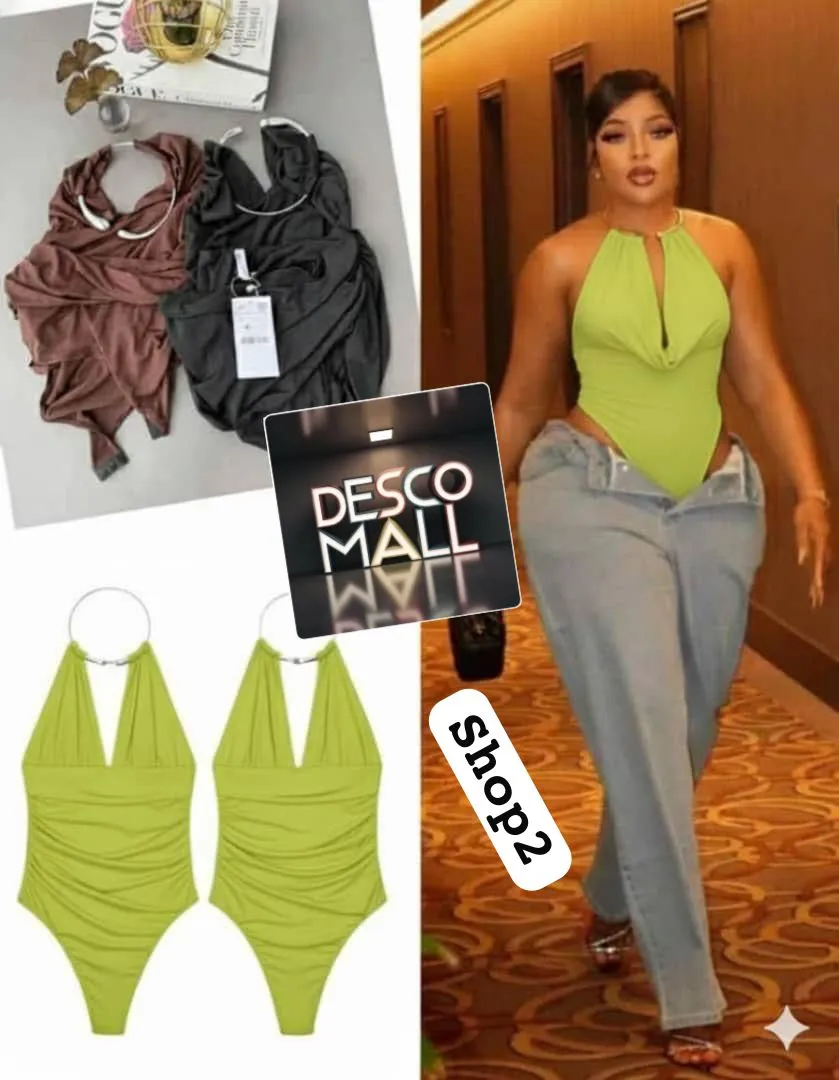 Gallery Photo 3 - Marketplace | 🔥 Stunning Halter-Neck Bodysuit – Chic & Bold 🔥, Bonduma, Buea, Cameroon | Clothing, Shoes, & Others  > Women's clothing