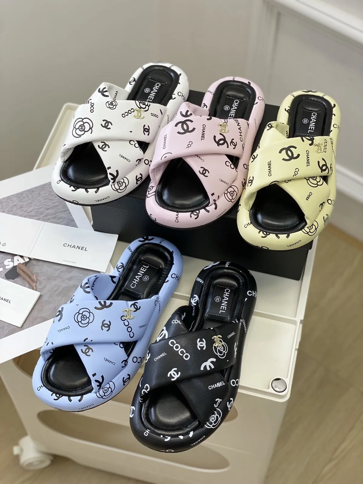 Main Photo - Marketplace | Female Slippers, Bastos, Yaoundé, Cameroon | Clothing, Shoes, & Others  > Women's shoes