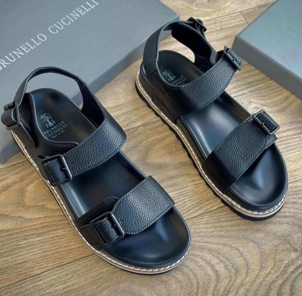 Gallery Photo 1 - Marketplace | Male Sandals, Obili, Yaoundé, Cameroon | Clothing, Shoes, & Others  > Men's shoes