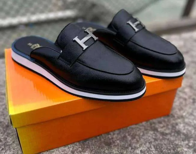 Gallery Photo 2 - Marketplace | Premium Men's Leather Mules – Effortless Style 👞, Bonduma, Buea, Cameroon | Clothing, Shoes, & Others  > Boys' Shoes