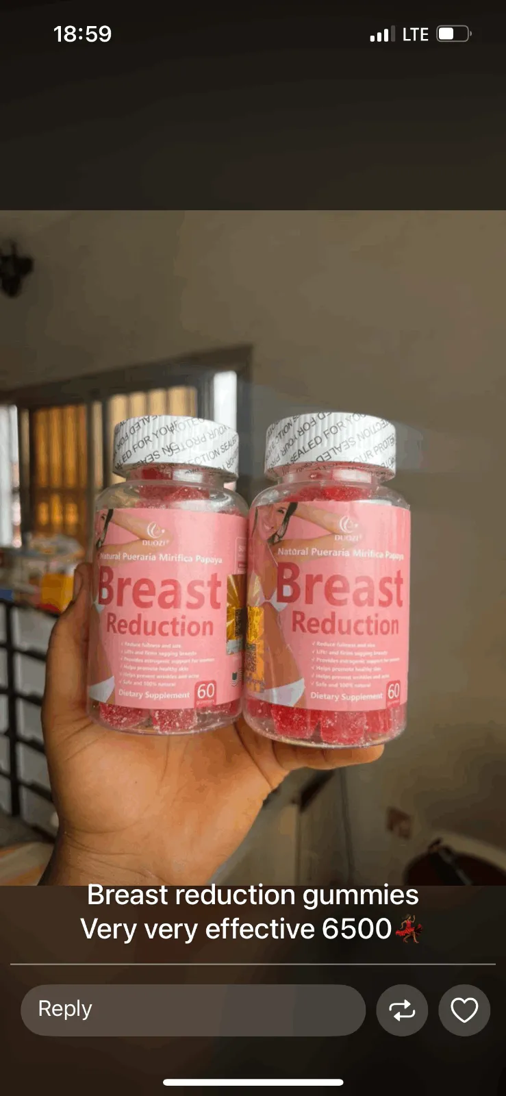 Gallery Photo 1 - Marketplace | Breast Reduction Gummies, Great Soppo, Buea, Cameroon | Health & Beauty 