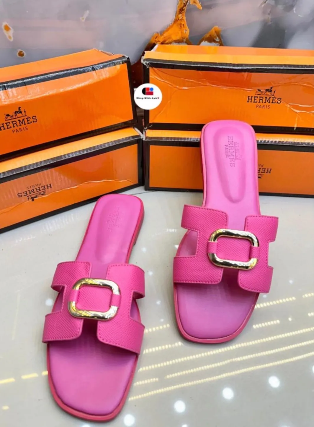 Gallery Photo 2 - Marketplace | Female Slippers, Simbock, Yaoundé, Cameroon | Clothing, Shoes, & Others  > Women's shoes