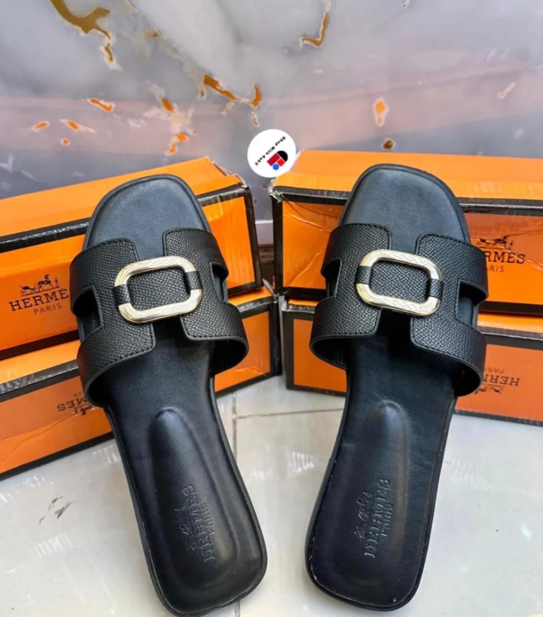 Gallery Photo 4 - Marketplace | Female Slippers, Simbock, Yaoundé, Cameroon | Clothing, Shoes, & Others  > Women's shoes