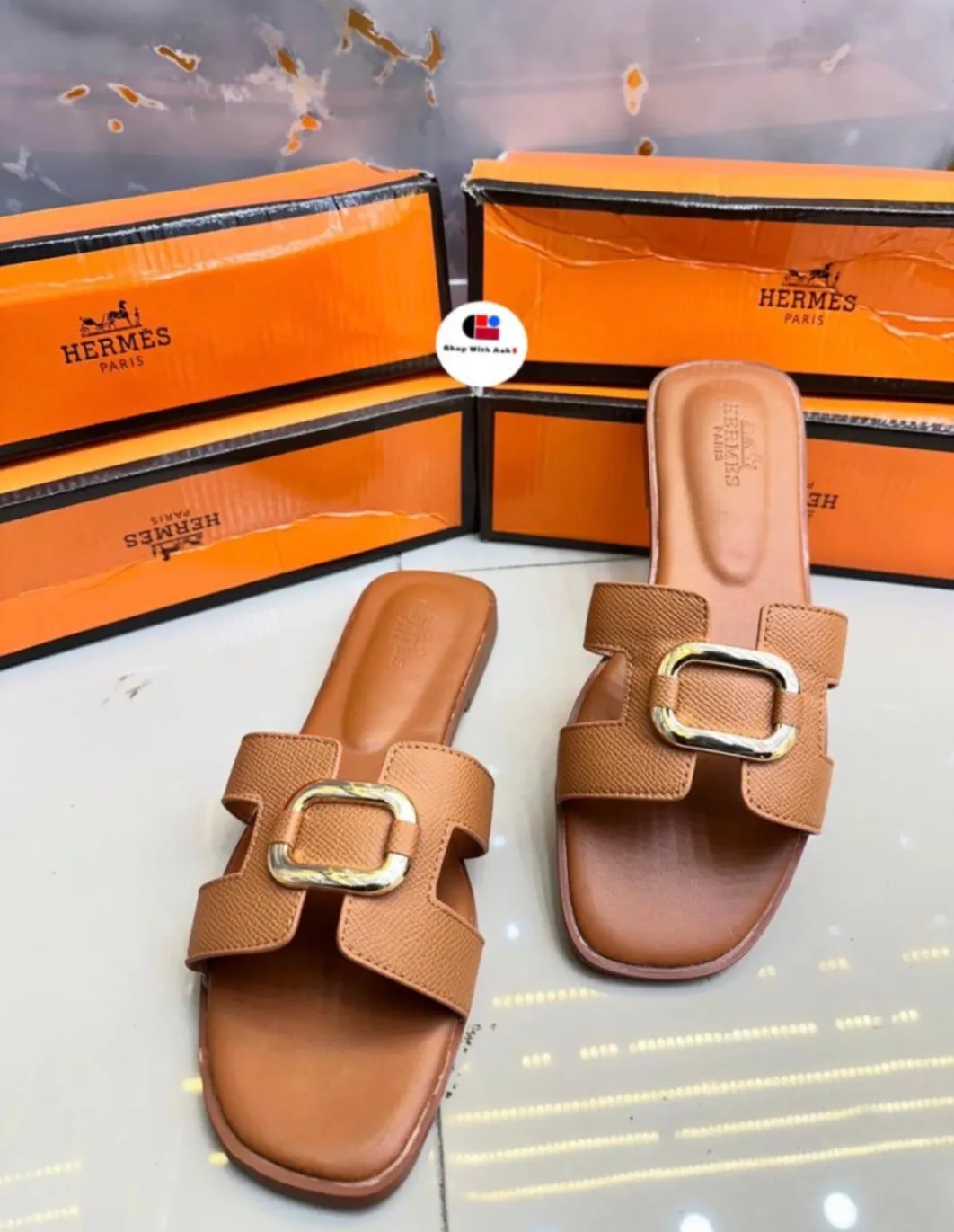 Gallery Photo 5 - Marketplace | Female Slippers, Simbock, Yaoundé, Cameroon | Clothing, Shoes, & Others  > Women's shoes