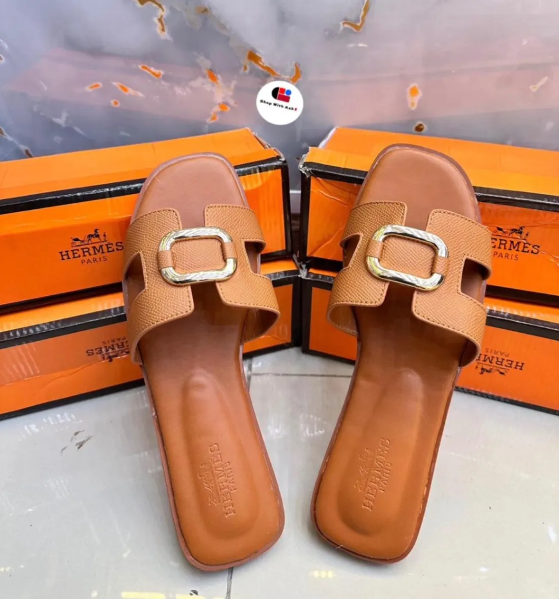 Gallery Photo 7 - Marketplace | Female Slippers, Simbock, Yaoundé, Cameroon | Clothing, Shoes, & Others  > Women's shoes