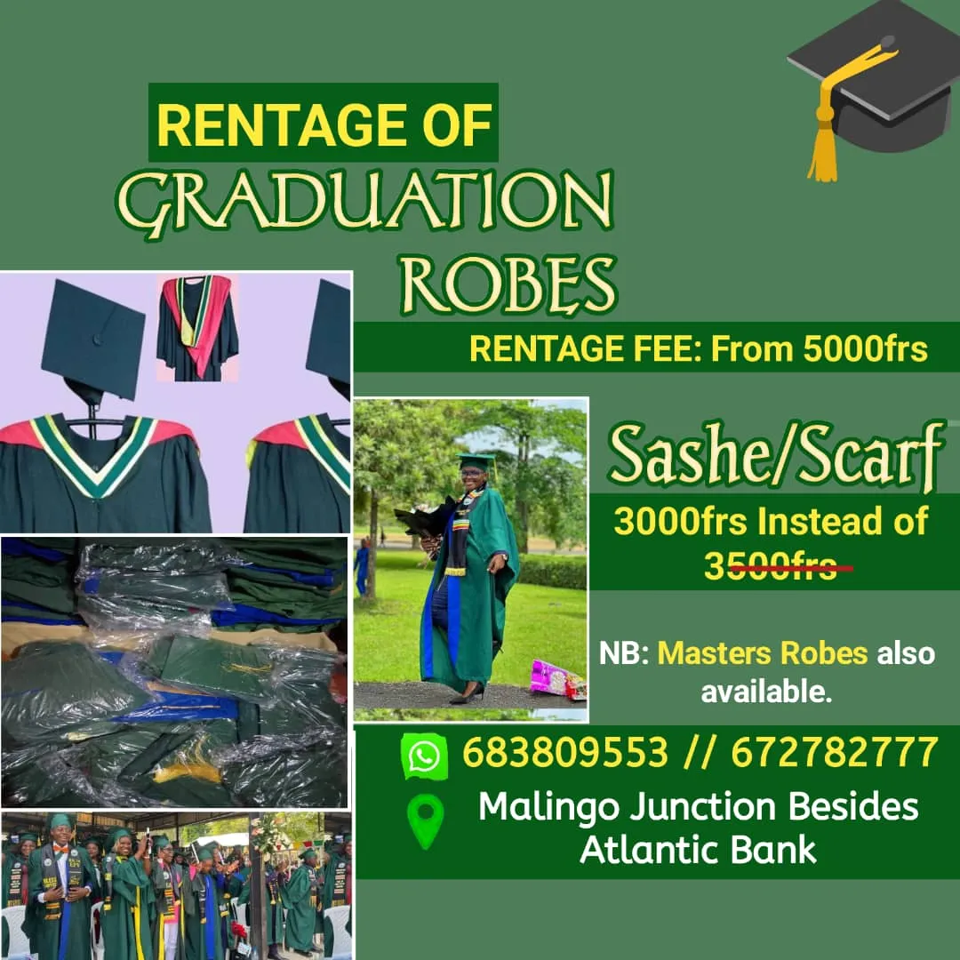 Main Photo - Marketplace | 🎓 Graduation Robes For Rent! 🎓, Great Soppo, Buea, Cameroon | Weddings & Ceremonies  > Clothing