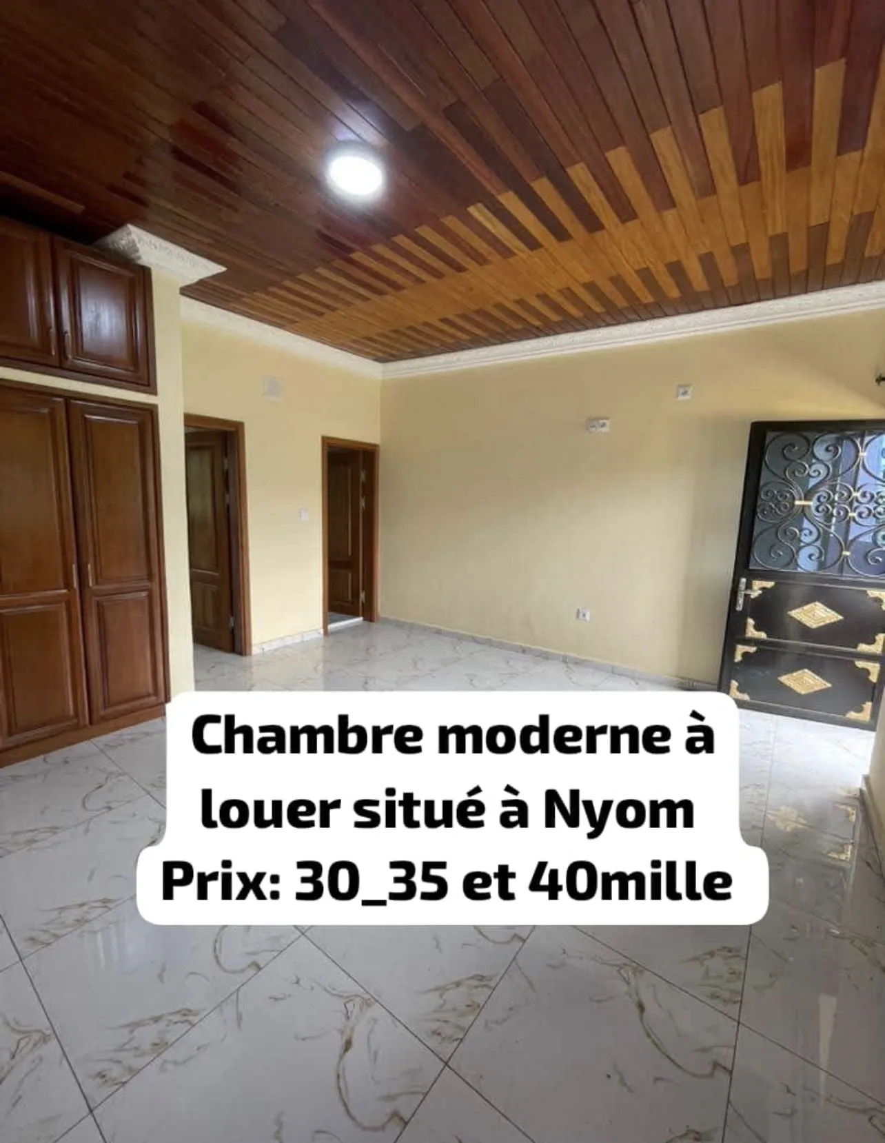 Main Photo - Real Estate | Apartment For Rent | Classic Room, Nyom, Yaoundé, Cameroon