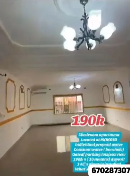 Main Photo - Real Estate | House For Rent | A Beautiful 3-Bedroom Apartment In Isokolo, Isokolo, Limbé, Cameroon